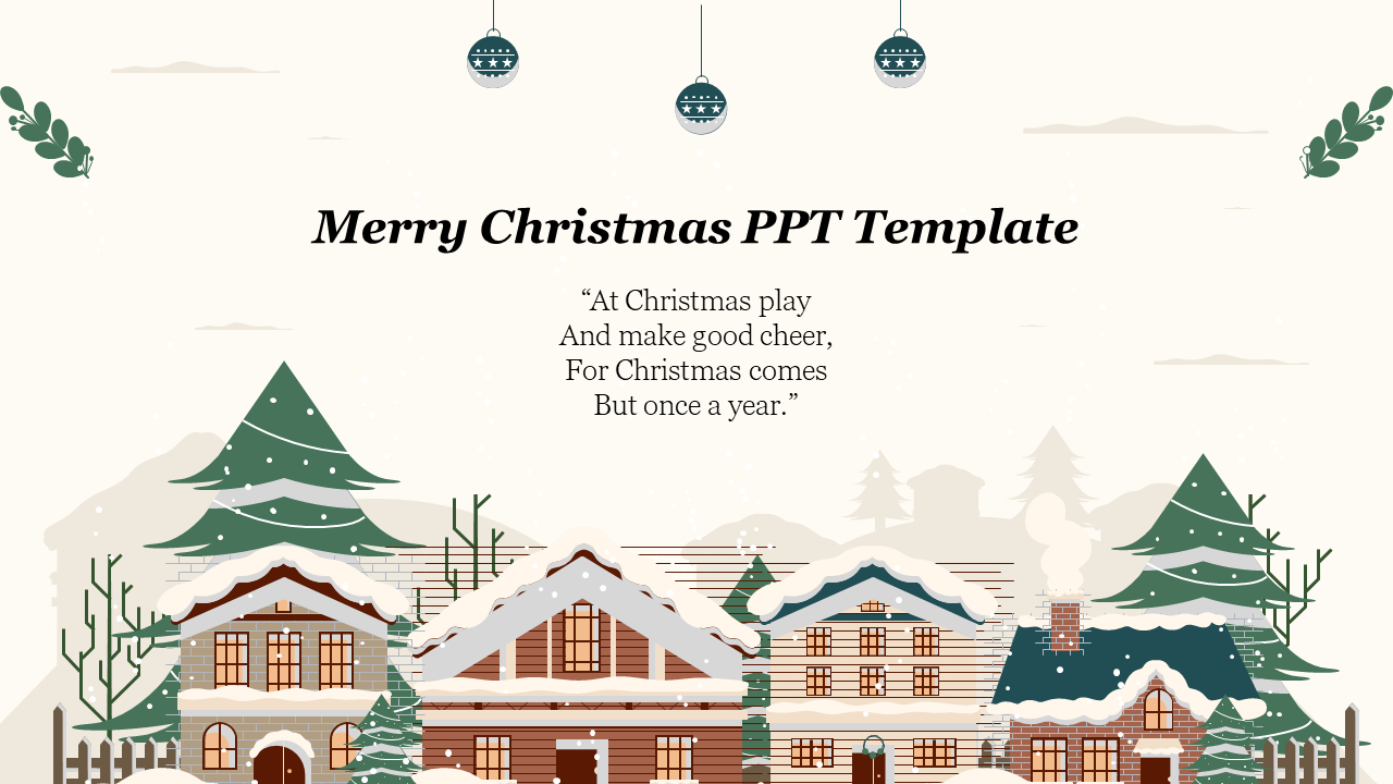 Merry Christmas PPT Template
